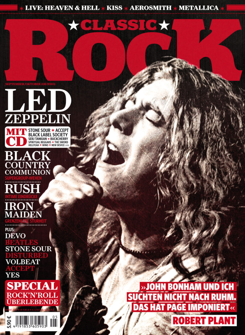 Classic Rock Nr. 03 - Led Zeppelin - Ausgabe 05/2010 (September/Oktober 2010) - inkl. CD
