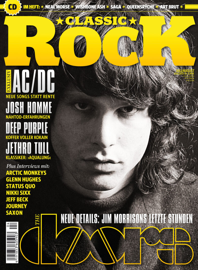 Classic Rock Nr. 08 - Doors - Ausgabe 04/2011 (Juli/August 2011) - inkl. CD