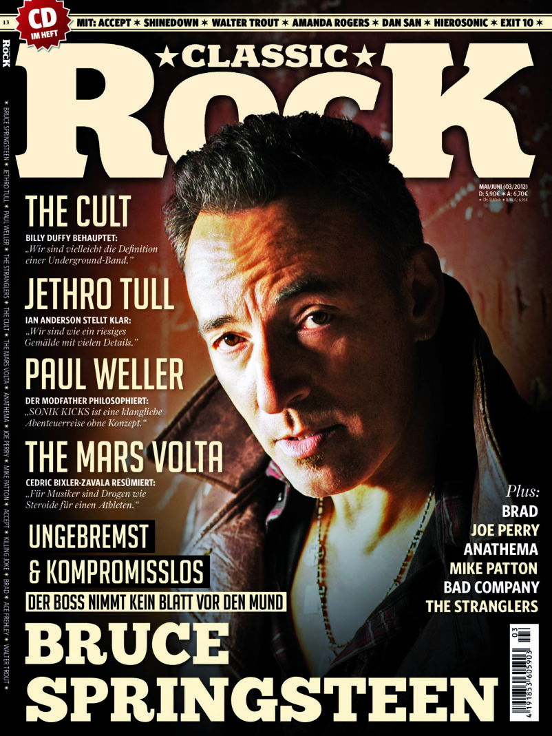 Classic Rock Nr. 13 - Bruce Springsteen - Ausgabe 03/2012 (Mai/Juni 2012) - inkl. CD