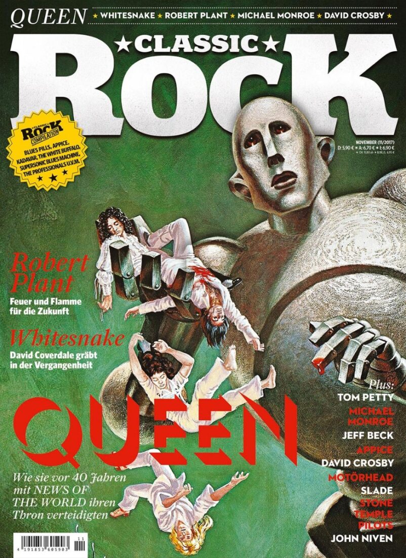Classic Rock Nr. 65 - Queen - Ausgabe 11/2017 (November 2017) - inkl. CD