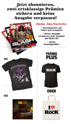 Classic Rock 1 Jahres Abonnement (10 Ausgaben/Jahr) + Prämie