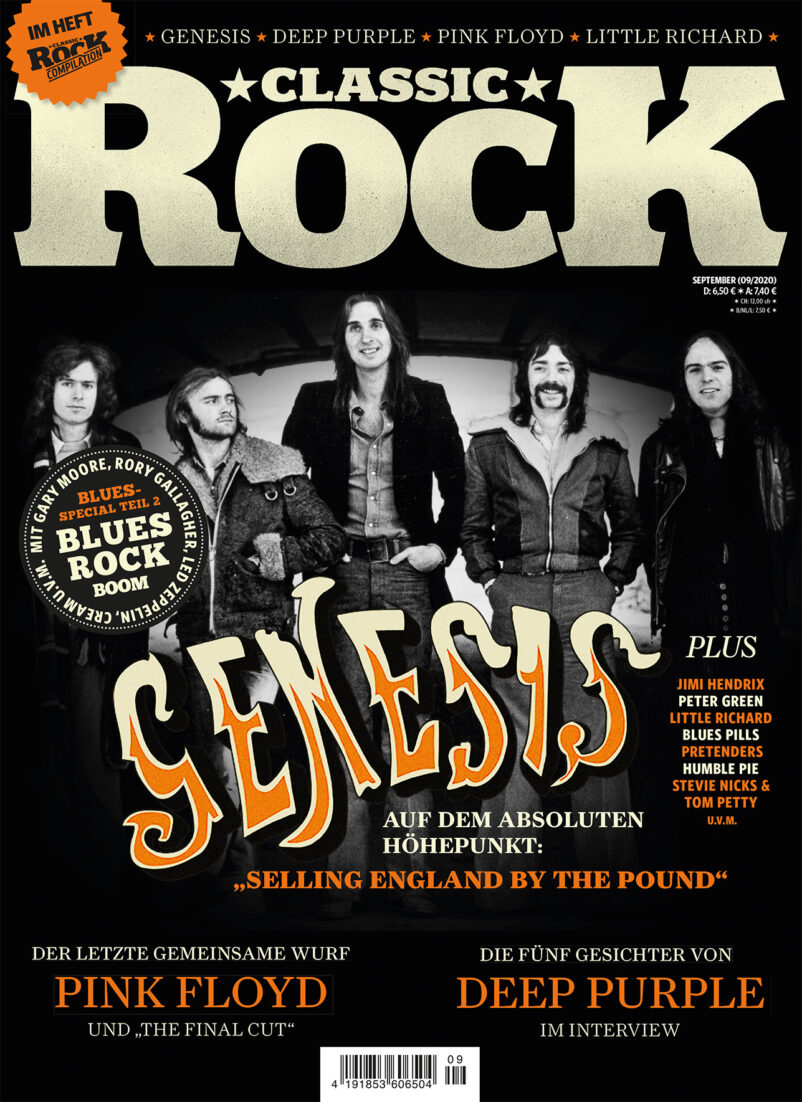 CLASSIC ROCK Nr. 92 - Genesis - Ihr Höhepunkt mit SELLING ENGLAND BY THE POUND - Ausgabe 09/20 (September 2020) - inkl. CD