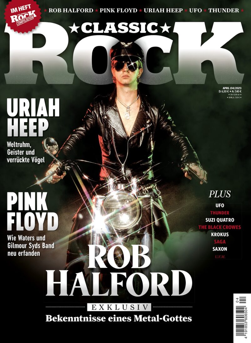 CLASSIC ROCK Nr. 98 – Rob Halford – Exklusive Bekenntnisse des Metal-Gottes – Ausgabe 04/2021 incl.CD