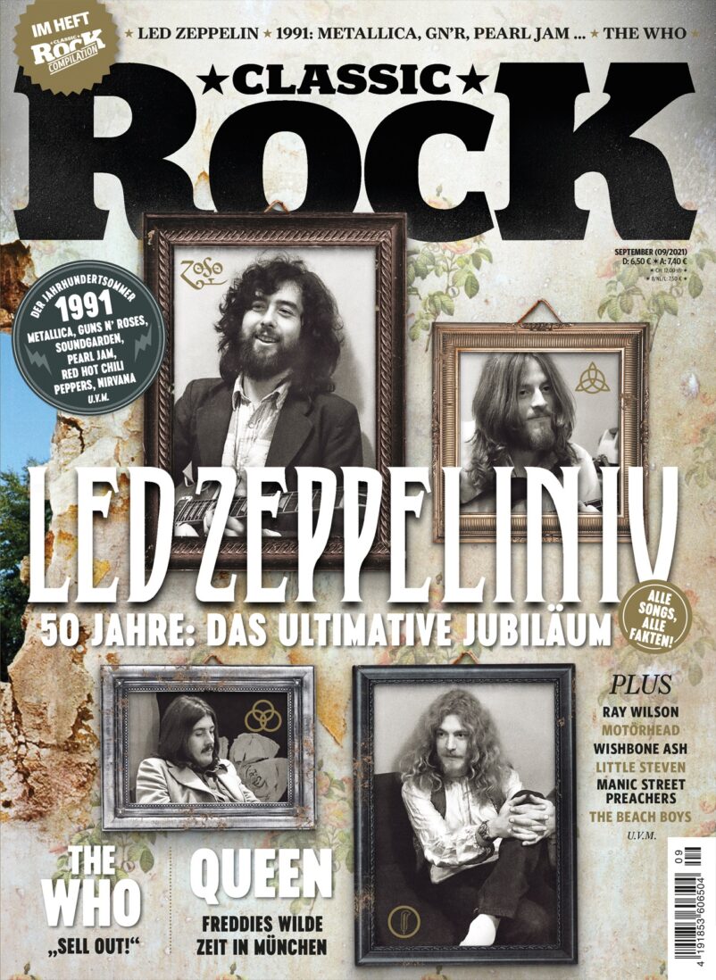 CLASSIC ROCK Nr. 102– Zum 50. Jubiläum alles Wissenswerte über Led Zeppelins legendäres Album IV (September/2021) inkl. CD