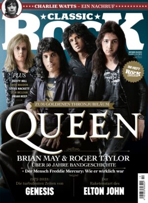 CLASSIC ROCK Nr. 103– Zum 50. Thronjubiläum – Brian May und Roger Taylor über die Bandgeschichte von Queen (Oktober/2021) inkl. CD