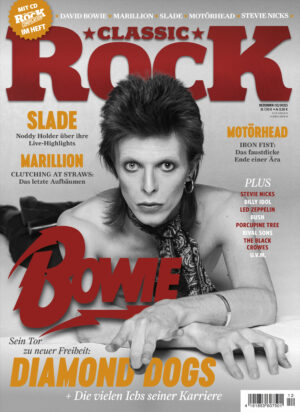 CLASSIC ROCK Nr. 115: David Bowie - Neue Freiheit mit DIAMOND DOGS - Ausgabe 12/22 (Dezember 22) inkl. CD