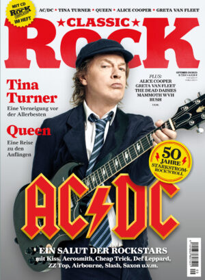 CLASSIC ROCK Nr. 122: AC/DC - 50 Jahre Starkstrom-Rock'n'Roll! Ausgabe 09/23 (September 2023) inkl. CD