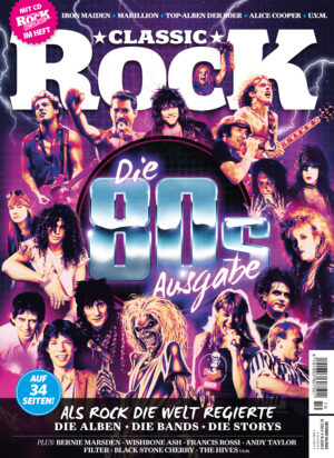 CLASSIC ROCK Nr. 123: Die 80s – als Rock die Welt regierte (Oktober 2023) inkl. CD